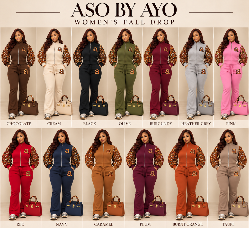 Ankara Tracksuit Set