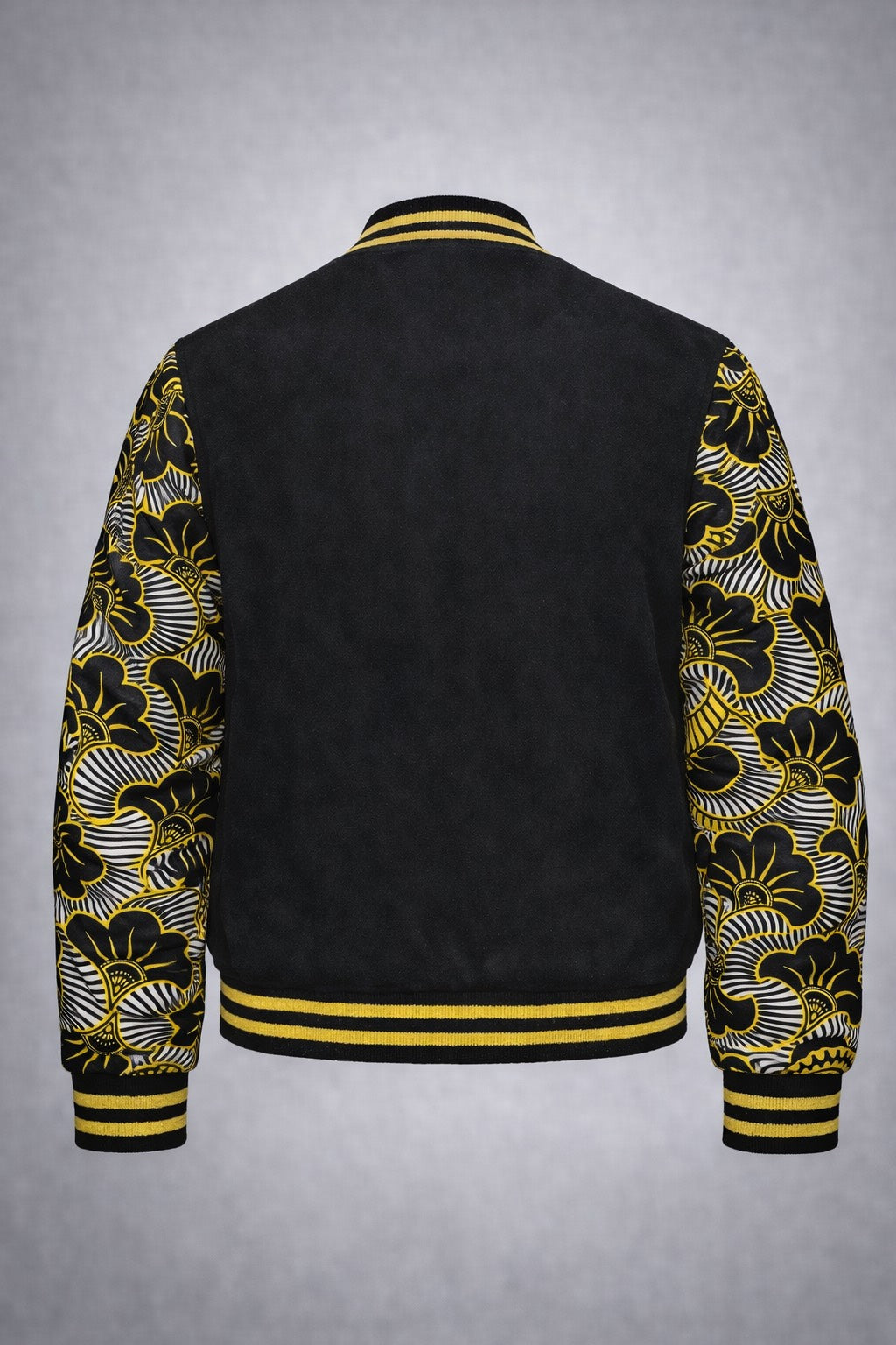 Black & Yellow Varsity Jacket