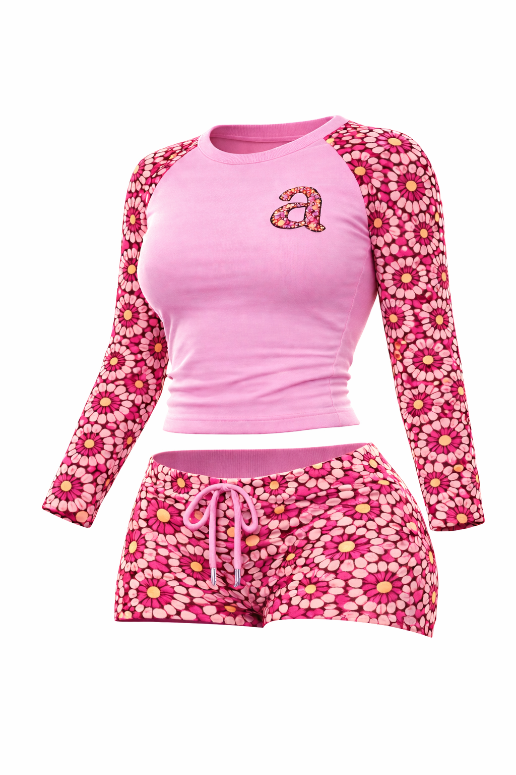 Pink Print Summer Set
